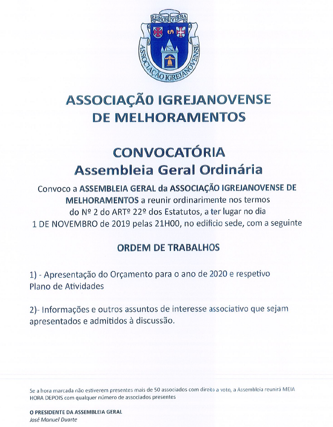 Convocatória