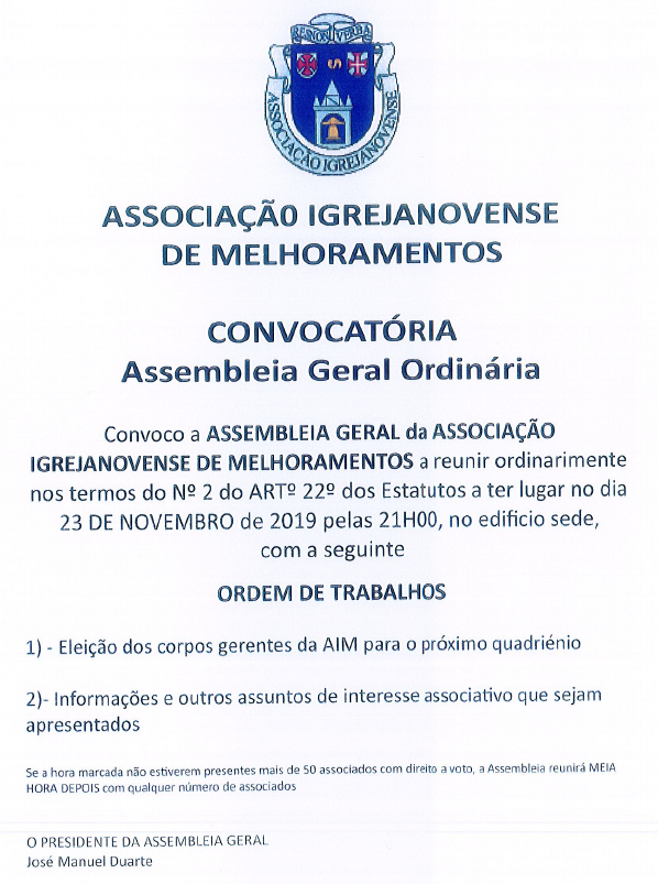 Convocatória