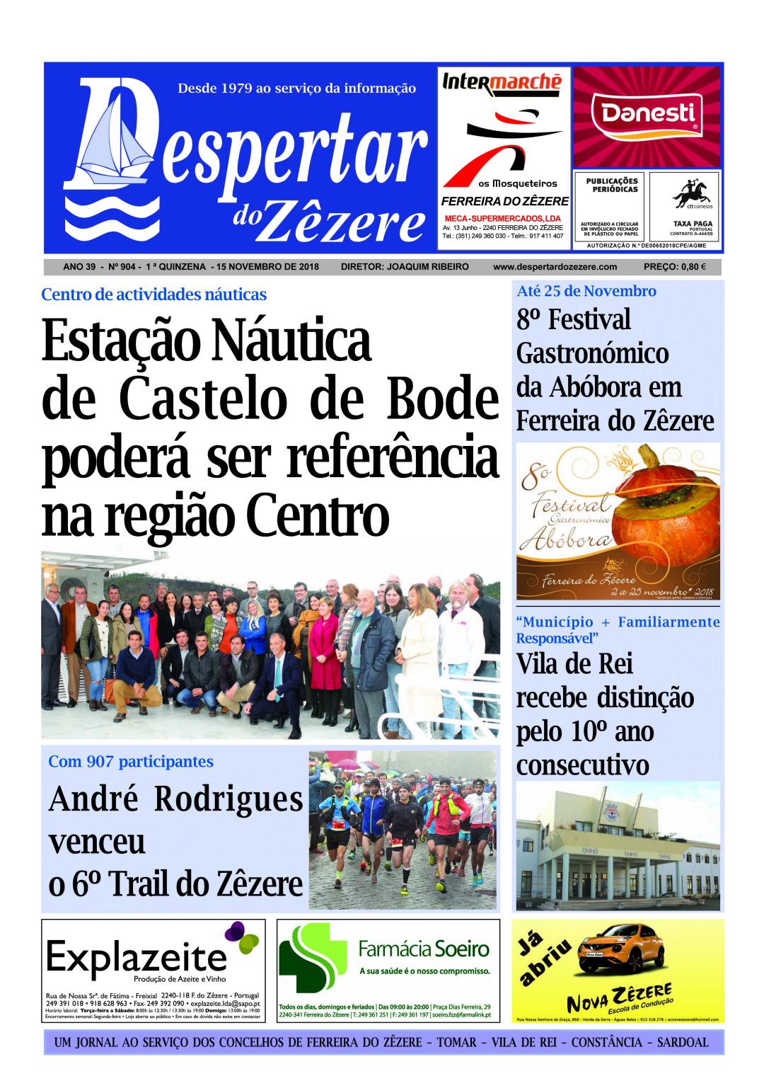 Capa do número 904 de 15 de novembro de 2018