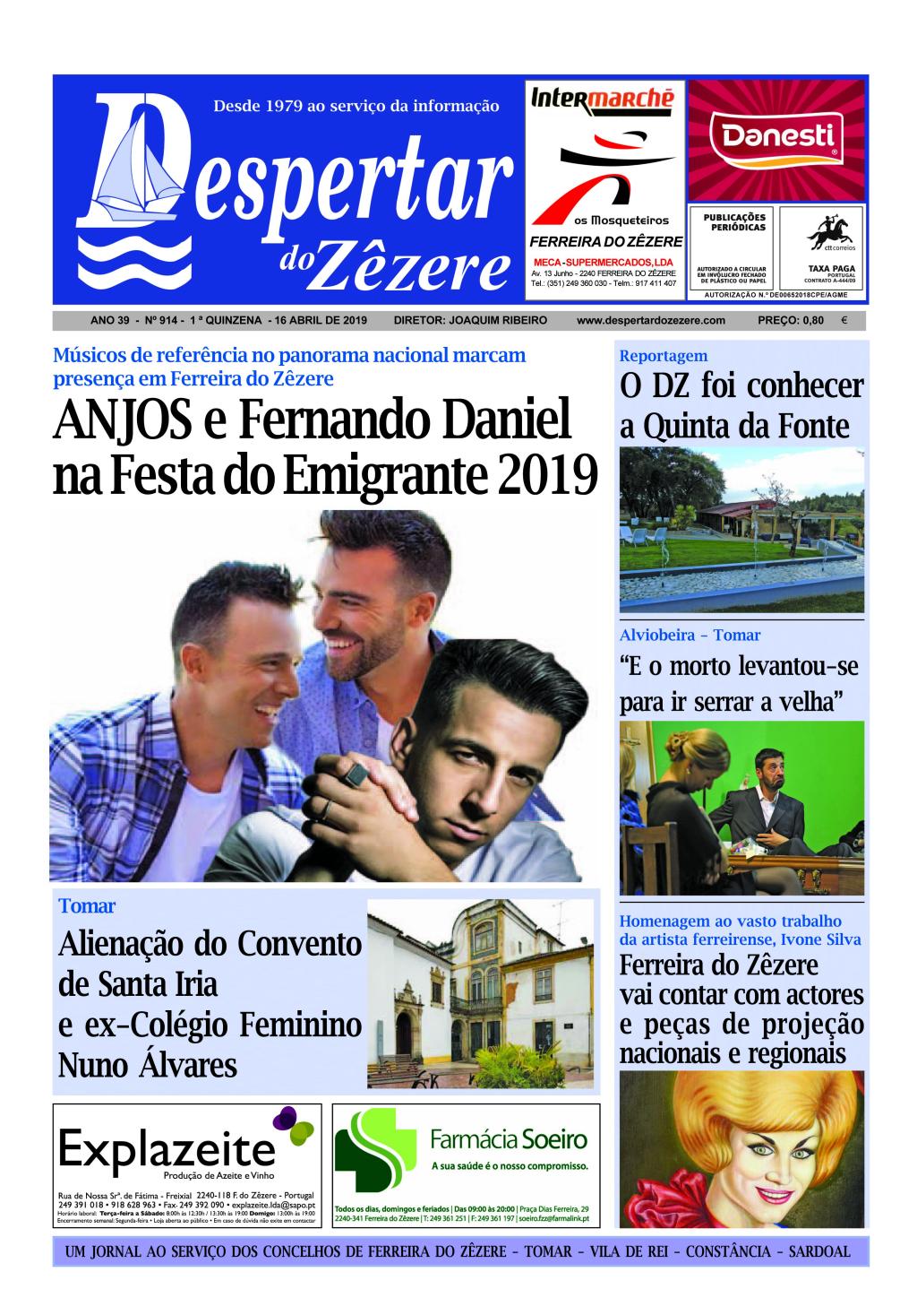 Capa do número 914 de 16 de abril de 2019