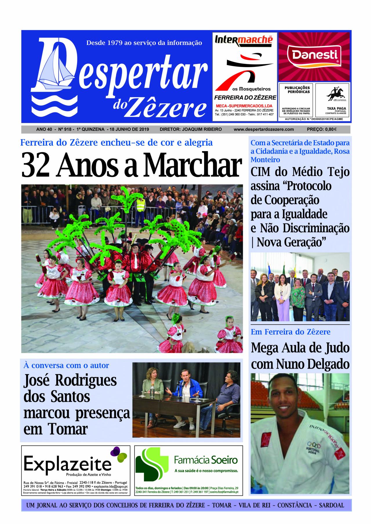 Capa do número 918 de 18 de junho 2019