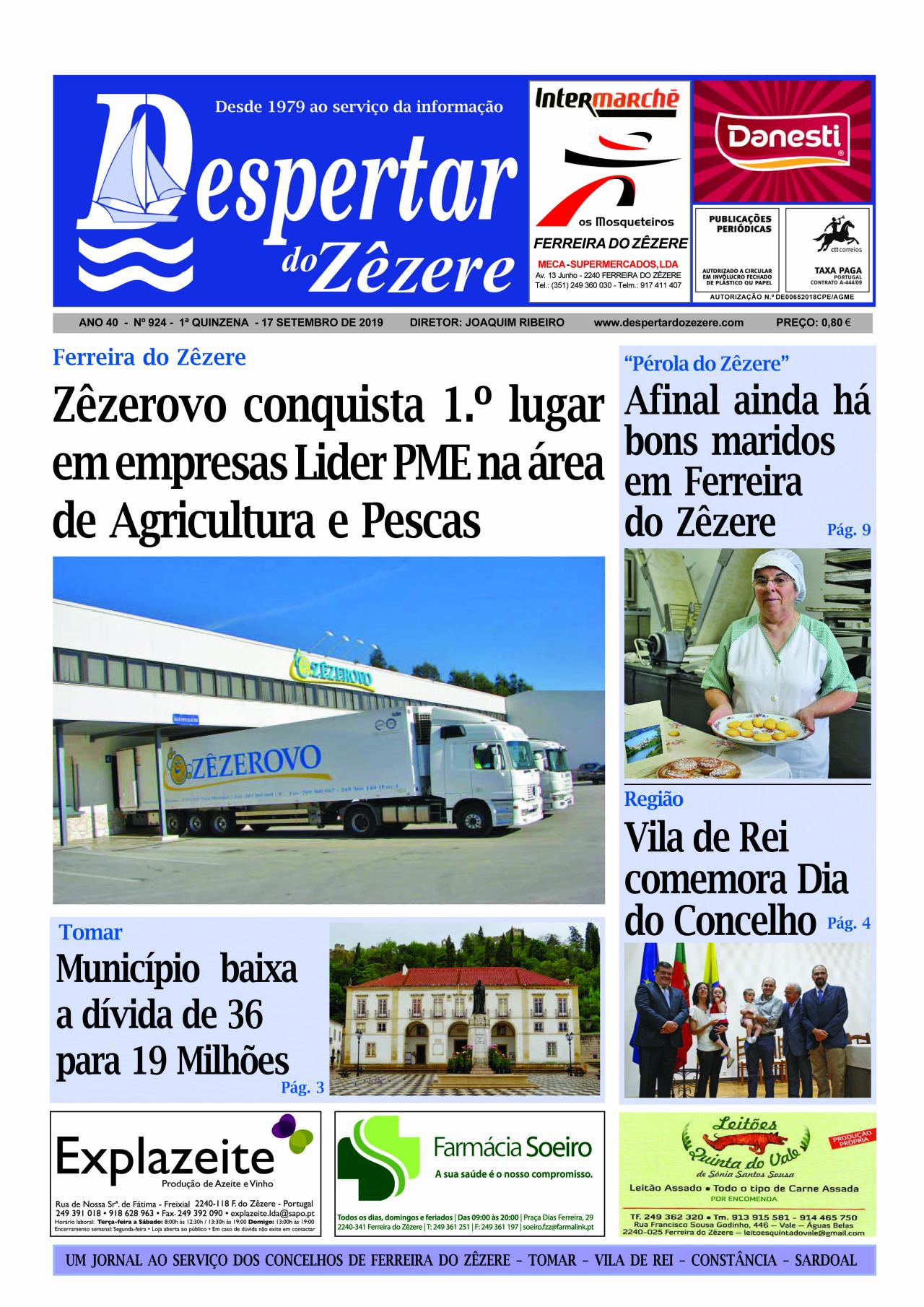 Capa do número 924 de 17 de setembro 2019