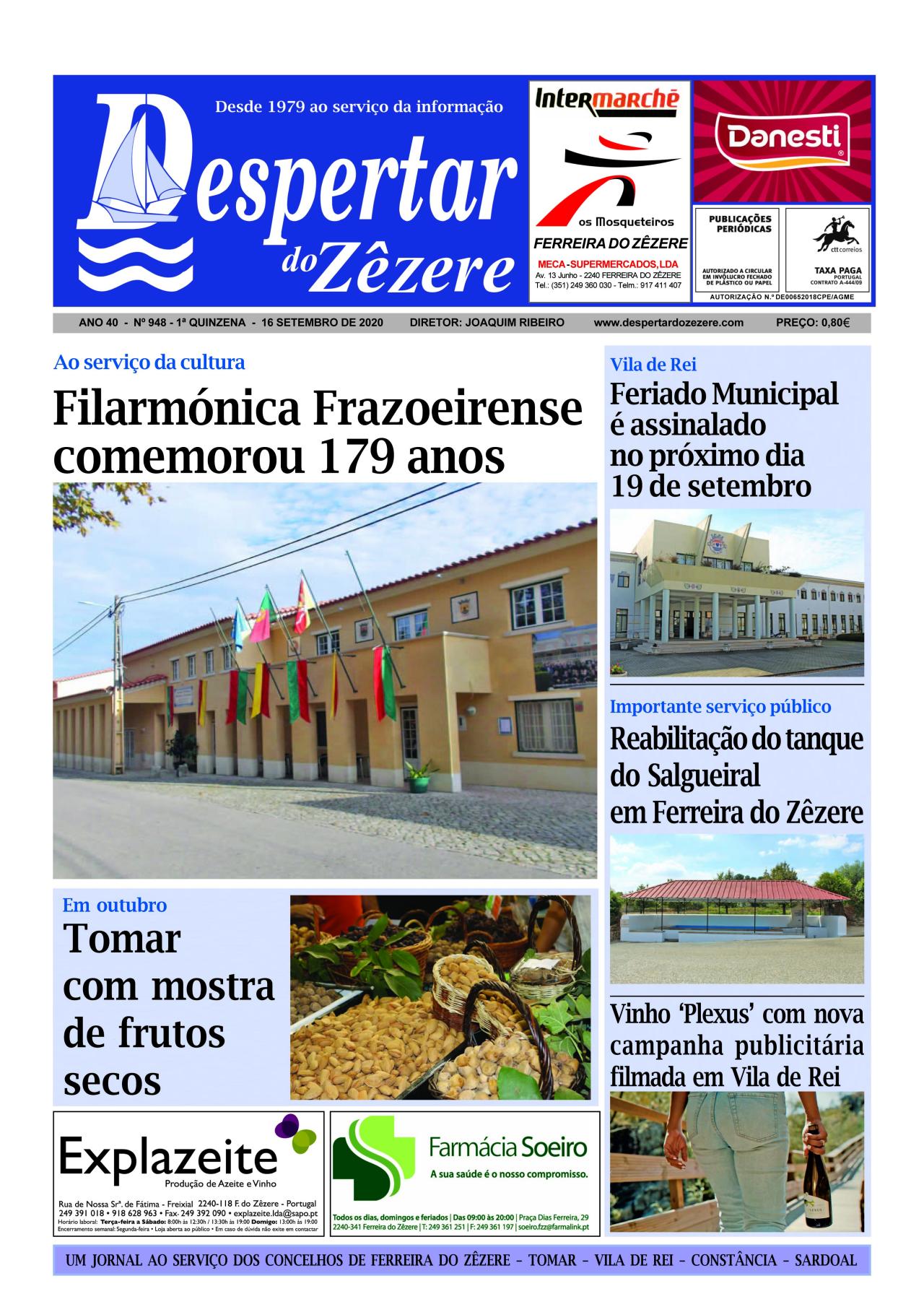 Capa do número 948 de 16 de setembro de 2020