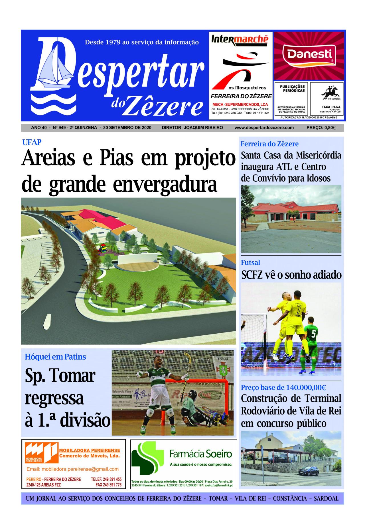 Capa do número 949 de 30 de setembro de 2020